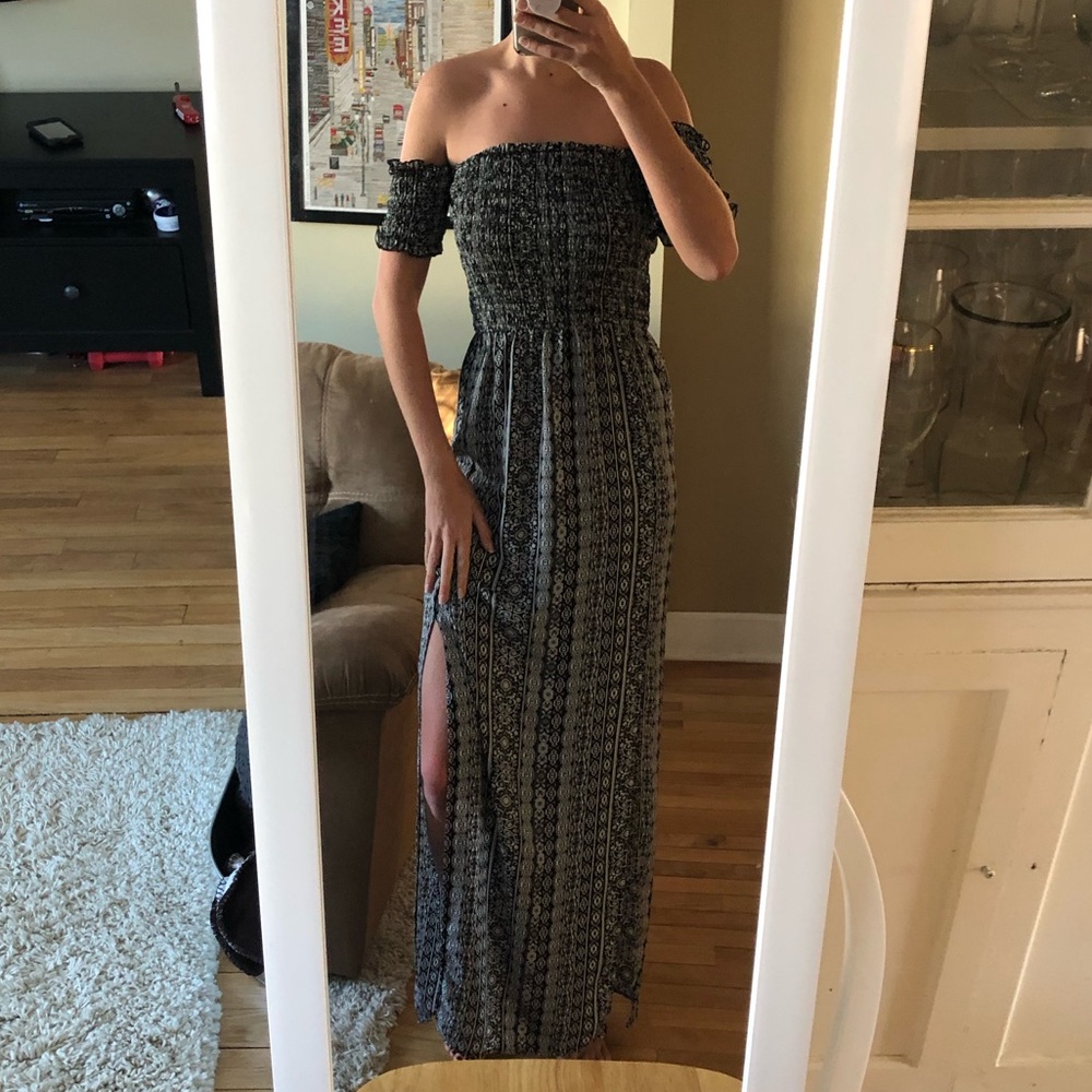 Black and White Maxi